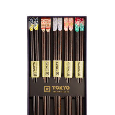 Wood 5 Chopstick Giftset at Tokyo Design Studio (picture 6 of 6)