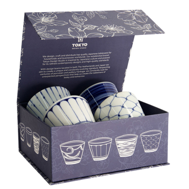 4 pcs Teacup Set at Tokyo Design Studio (picture 1 of 7)