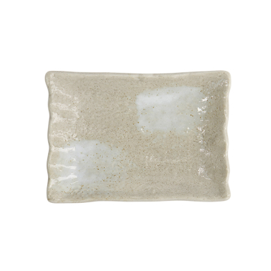 TDS, Plate, White Ash, 15.5x11x2.5cm - Item No. 22243