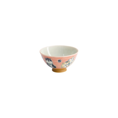 Rice Bowl Kawaii Multi Shiba-Dog, Porcelain, 300 ml, Item No. 22249