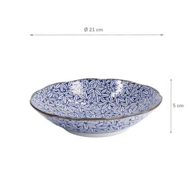 Hana Blue Pasta Teller bei Tokyo Design Studio (Bild 6 von 6)