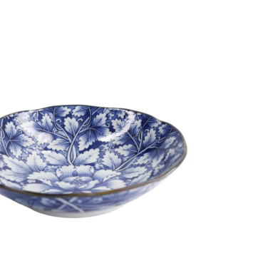 Pastateller Hana Blue Dami Botan, Porzellan, Ø 21 cm, Art.-Nr. 22266
