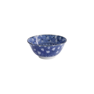 Reisschale Hana Blue Mixed Bowls Tsuta Karakusa, Porzellan, 550 ml, Art.-Nr. 22269