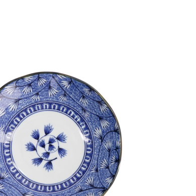 Pastateller Hana Blue Tsuta Karakusa, Porzellan, Ø 21 cm, Art.-Nr. 22271