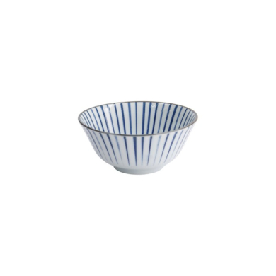 Tayo-Schale Natsu Tokusa Blau/Weiß, Porzellan, 500 ml, Art.-Nr. 22327