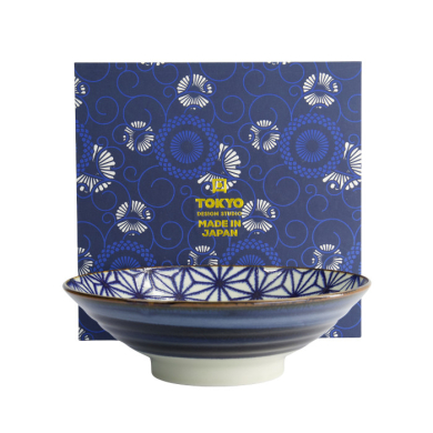 TDS, Noodle Bowl, Mixed Bowls Asanoha, Ø 24.5 cm, Item No. 22538