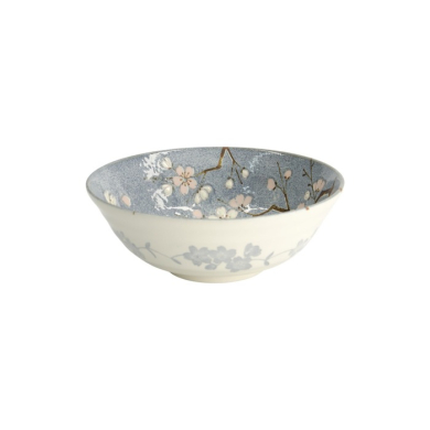 Ramen Bowl Fujisakura Grey, Porcelain, 1 l, Item No. 22590