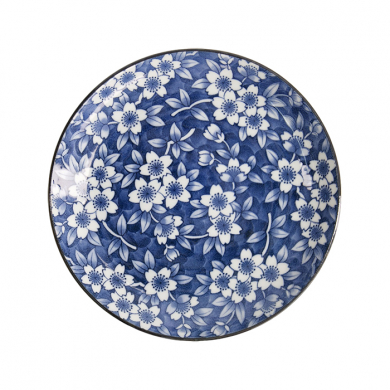 Tokyo Blue Sakura Round plate at Tokyo Design Studio (picture 3 of 5)