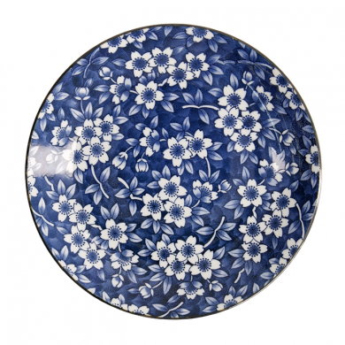 Tokyo Blue Sakura Round plate at Tokyo Design Studio (picture 3 of 5)