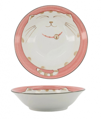 Kawaii Katze Neko Reis-Schale bei Tokyo Design Studio (Bild 1 von 5)