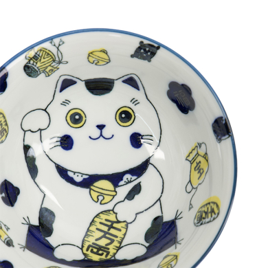 Kawaii Lucky Cat Neko Schale bei Tokyo Design Studio (Bild 5 von 6)