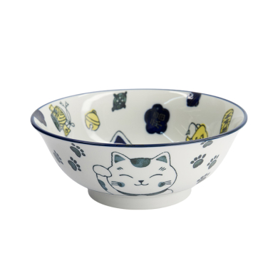 Kawaii Lucky Cat Neko Ramen Schale bei Tokyo Design Studio (Bild 2 von 6)