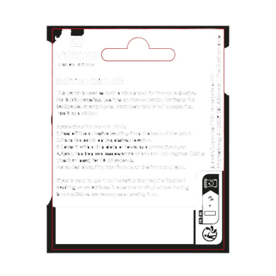 TDS, 2-Wege-Aufnäher, Japan Flag, Art Nr. 33105