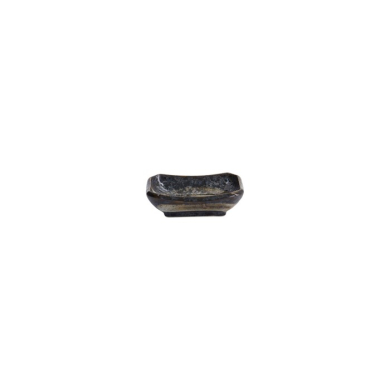 Saucenschale Arahake Schwarz, Porzellan, 8,8 × 6,5 × 2,8 cm, Art.-Nr. 33187