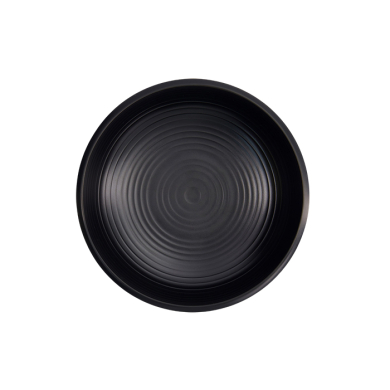 TDS, Salad-Bowl, Melamine Iwate Black, Ø 16.4x5.8cm 700ml, Item No. 33281