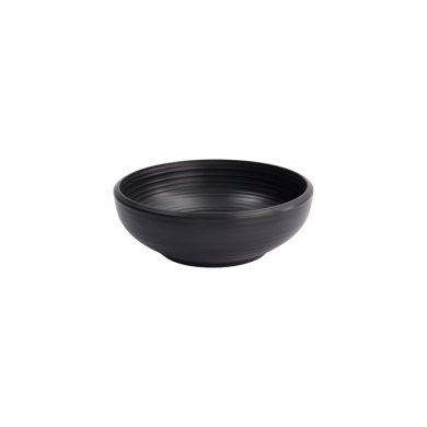 Rice Bowl Salat- Iwate Black, Melamine, 700 ml, Item No. 33281