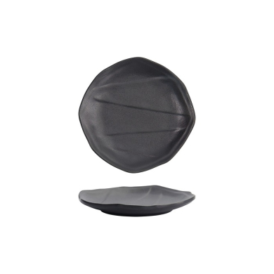 Plate Iwate Black, Melamine, &Oslash; 15.7 cm