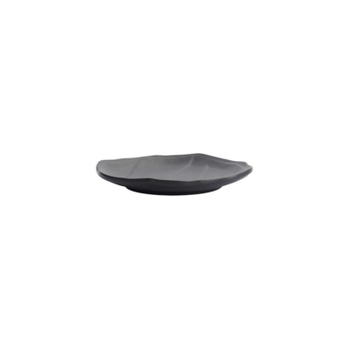 Plate Iwate Black, Melamine, Ø 15.7 cm, Item No. 33289
