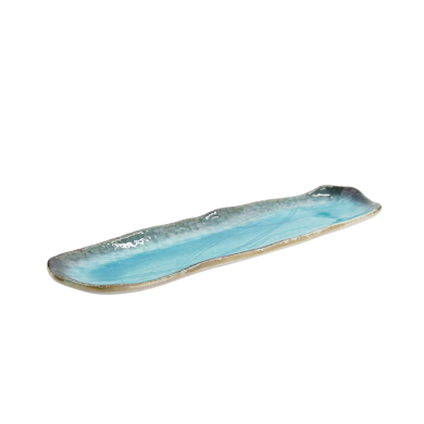 TDS, Rectangular Plate, Yamasaku, 34x10x2cm, Item No. 33383