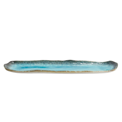 TDS, Rectangular Plate, Yamasaku, 34x10x2cm, Item No. 33383