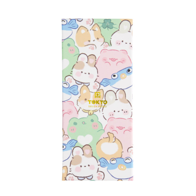 TDS, Chopstick Gift Set, Kawaii Animals, 5 pair, Item No. 33451