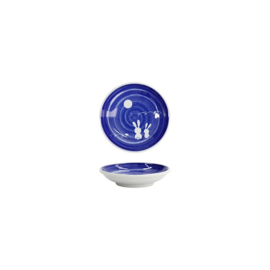 Saucenschale Rabbit Blau, Porzellan, &Oslash; 9,7 cm