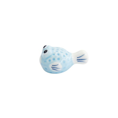 TDS, Chopsticks Rest, Blowfish Light Blue, Item No. 33566