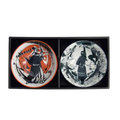 TDS, Tayo Schale Geschenkset mit Essstäbchen, 2 Stk, Asakusa, Ø 14,8x7cm 550ml, Art.-Nr. 33604