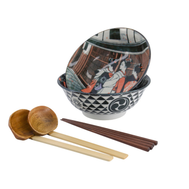 TDS, Ramenschale in Geschenkbox, Asakusa, 6 Stk, Ø 20,5x8cm 1250ml, Art.-Nr. 33609