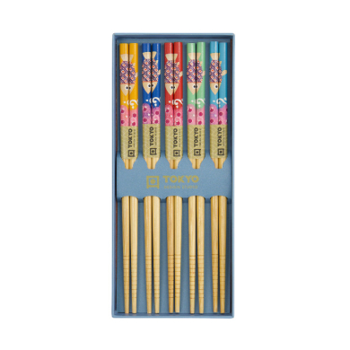 TDS, Chopstick Giftset of 5, Koinobori, Art.-Nr. 33622