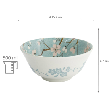 Ø 12.5x6.5cm Kawaii Rice Bowl Karakusa at Tokyo Design Studio (picture 6 of 7)