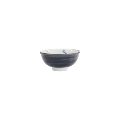 Reisschale Hokusai Weiß/Blau, Porzellan, 300 ml, Art.-Nr. 33730