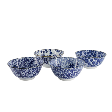 TDS, Tayo Bowl Giftset, 4 Pcs, Mixed Bowls, Ø 15x7cm 500ml, Item No. 33747