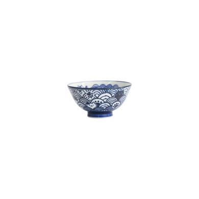 Rice Bowl Kawaii Anime Cat Blue, Porcelain, 300 ml, Item No. 33768
