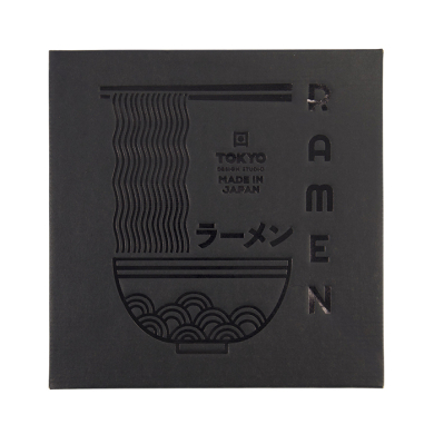 TDS, Ramen Schale Geschenkset, 6 Stk, Masamura Naruto, Braun, Ø 21,5x9cm 1300ml, Art.-Nr. 33901