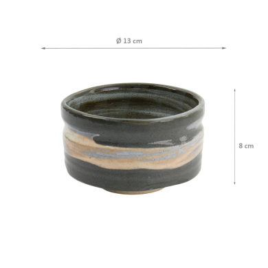 TDS, Matcha Bowl, Unmon, Ø 13x8cm, 500ml, Item No. 33908