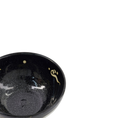 Ramen Bowl Kawaii Black Whale, Porcelain, 1.25 L, Item No. 33948