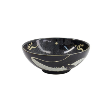 Ramenschale Kawaii Black Whale, Porzellan, 1,45 L, Art.-Nr. 33949