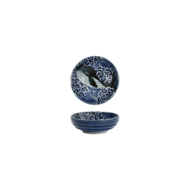 Saucenschale Kawaii Whale, Porzellan, &Oslash; 9,5 cm