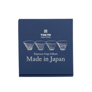 TDS, Mashiko Espresso-Tasse Geschenkset, 4-tlg., Ø 7.5x5.3cm, Art.-Nr. 34020
