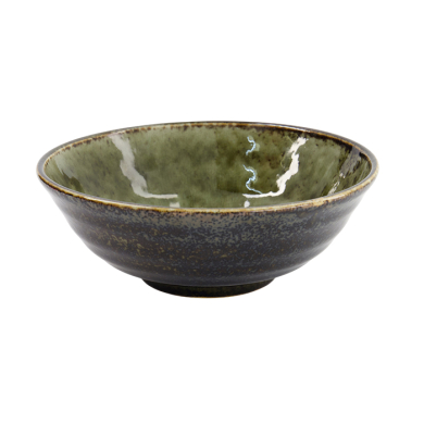 TDS, Ramen Bowl, Shinryoku Green, Ø 21 x 7.8 cm, 1000ml - Item No. 34065