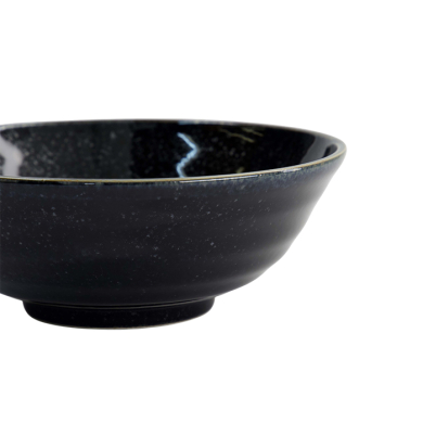 TDS, Ramen Bowl, Kuromoku Black, Ø 21 x 7.8 cm, 1000ml - Item No. 34070