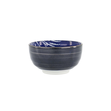 TDS, Tayo Bowl, Hokusai Fuji, White/Blue, Ø 12.6 x 7 cm - Item No. 34159