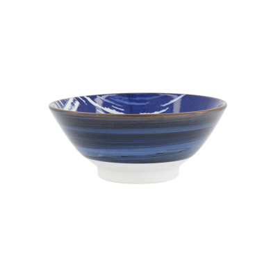 TDS, Ramen Bowl, Hokusai Fuji, White/Blue, Ø 17 x 8 cm - Item No. 34160