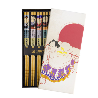 Sumo Chopstick Set at Tokyo Design Studio