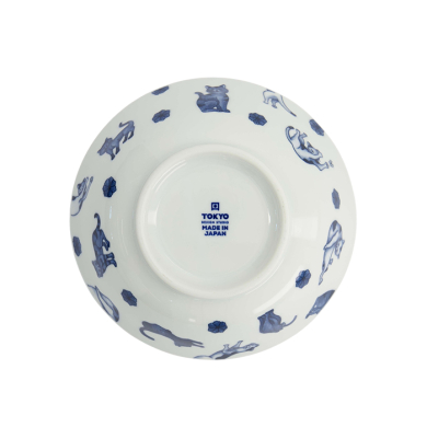 TDS, Ramen Bowl, Kawaii Hananeko Cat, Ø 19.8x7.5 cm - Item No. 61695