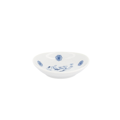 TDS, Saucenschale, Kawaii Hananeko Cat, Blau, Ø 9,8 x 2,5 cm- Art Nr. 618031