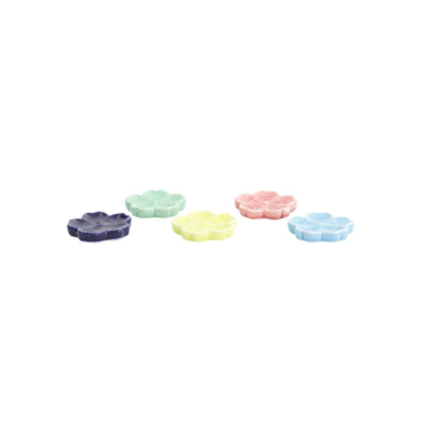 Chopstick Rest Set Kawaii Sakura Multicoloured, 5 pcs, Porcelain, Item No. 618093