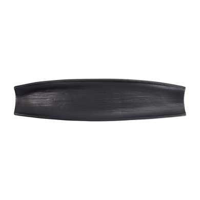 Oval Serving Plate Mino Craft Black, Stoneware, 50 × 12.5 × 2 cm, Item No. 7467