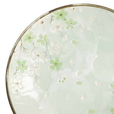 TDS, Teller, Green Cosmos, Ø 25.5x3.5cm, Art.-Nr. 7800